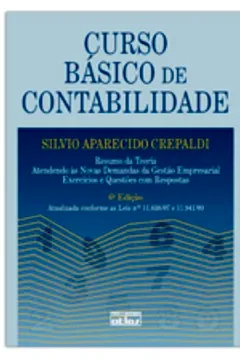 Livro Curso Básico De Contabilidade - Resumo, Resenha, PDF, etc.