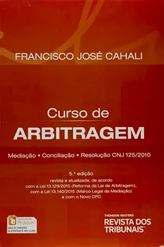 Livro Curso de Arbitragem - Resumo, Resenha, PDF, etc.