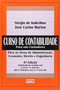 Livro Curso De Contabilidade Para Não Contadores - Resumo, Resenha, PDF, etc.