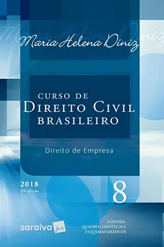Livro Curso de Direito Civil Brasileiro 8. Direito de Empresa   - Resumo, Resenha, PDF, etc.