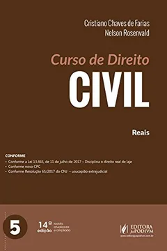 Livro Curso de Direito Civil: Reais (Volume 5) - Resumo, Resenha, PDF, etc.