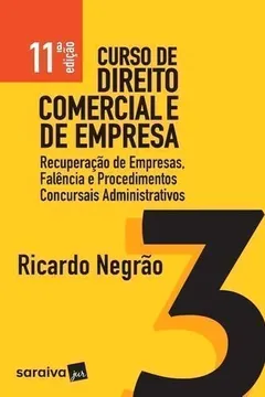 Livro Curso de Direito Comercial e de Empresa - Volume 3 - Resumo, Resenha, PDF, etc.