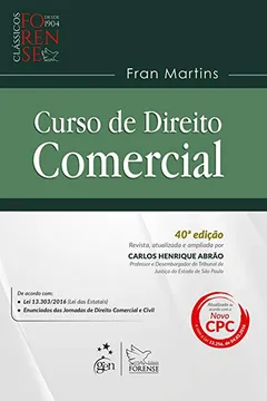 Livro Curso de Direito Comercial - Resumo, Resenha, PDF, etc.