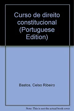 Livro Curso De Direito Constitucional (Portuguese Edition) - Resumo, Resenha, PDF, etc.