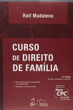 Livro Curso de Direito de Família - Resumo, Resenha, PDF, etc.