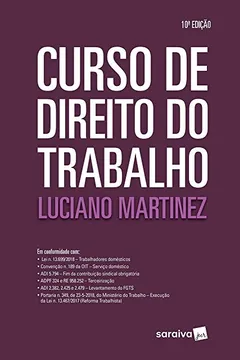 Livro Curso de direito do trabalho - 10ª edição de 2019 - Resumo, Resenha, PDF, etc.