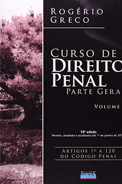 Livro Curso De Direito Penal. Parte Geral - Volume 1 - Resumo, Resenha, PDF, etc.