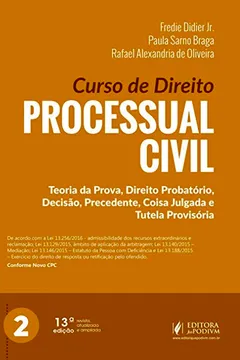 Livro Curso de Direito Processual Civil - Resumo, Resenha, PDF, etc.