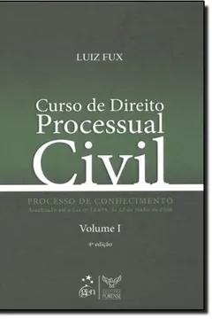 Livro Curso de Direito Processual Civil. Processo do Conhecimento - Volume 1 - Resumo, Resenha, PDF, etc.