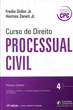 Livro Curso de Direito Processual Civil. Reescrito com Base no Novo CPC - Volume 4 - Resumo, Resenha, PDF, etc.