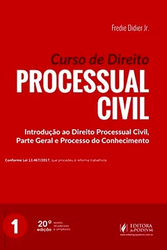 Livro Curso de Direito Processual Civil (Volume 1) - Resumo, Resenha, PDF, etc.