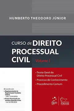 Livro Curso de Direito Processual Civil - Volume I: Volume 1 - Resumo, Resenha, PDF, etc.