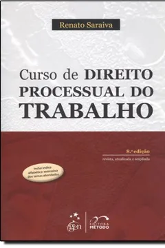 Livro Curso De Direito Processual Do Trabalho - Resumo, Resenha, PDF, etc.