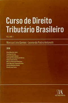 Capa do livro Curso de Direito Tributário Brasileiro - Volume I