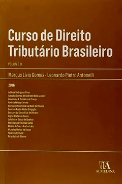 Capa do livro Curso de Direito Tributário Brasileiro - Volume II