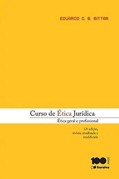 Capa do livro Curso de Ética Jurídica. Ética Geral e Profissional