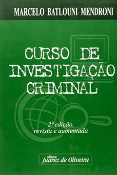 Livro Curso de Investigacao Criminal - Resumo, Resenha, PDF, etc.
