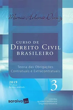 Livro Curso Direito Civil Brasileiro. Teoria Geral Das Obrigações Contratuais E Extracontratuais - Volume 3 - Resumo, Resenha, PDF, etc.