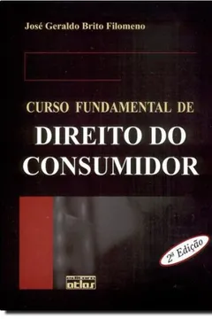 Livro Curso Fundamental De Direito Do Consumidor - Resumo, Resenha, PDF, etc.