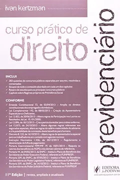 Livro Curso Pratico De Direito Previdenciário - Resumo, Resenha, PDF, etc.