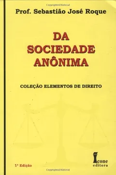 Livro Da Sociedade Anonima - Resumo, Resenha, PDF, etc.