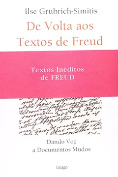 Livro De Volta aos Textos de Freud - Resumo, Resenha, PDF, etc.