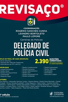 Livro Delegado de Polícia Civil: Carreiras de Polícias - 2.390 Questões Comentadas, Alternativa por Alternativa por Autores Especialistas - Resumo, Resenha, PDF, etc.