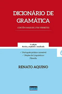 Livro Dicionário de Gramática - Resumo, Resenha, PDF, etc.