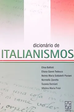 Capa do livro Dicionario De Italianismos
