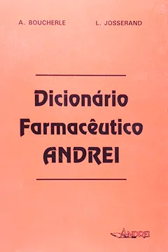 Livro Dicionário Farmacêutico Andrei - Resumo, Resenha, PDF, etc.