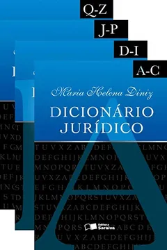 Livro Dicionário Jurídico - 4 Volumes - Resumo, Resenha, PDF, etc.
