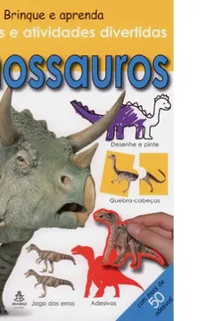 Livro Dinossauros - Adesivos E Atividades Divertidas - Resumo, Resenha, PDF, etc.