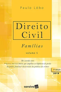 Livro Direito Civil 5. Famílias - Resumo, Resenha, PDF, etc.