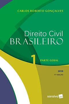 Livro Direito civil brasileiro 1 : Parte geral - 17ª edição de 2019 - Resumo, Resenha, PDF, etc.
