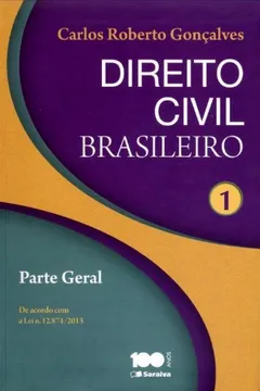 Livro Direito Civil Brasileiro. Parte Geral - Resumo, Resenha, PDF, etc.