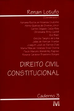 Livro Direito Civil Constitucional. Caderno 3 - Resumo, Resenha, PDF, etc.