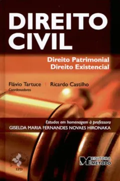 Livro Direito Civil. Direito Patrimonial. Direito Existencial - Resumo, Resenha, PDF, etc.