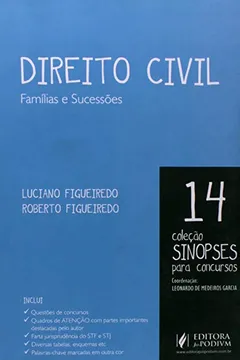 Livro Direito Civil. Família e Sucessões - Volume 14. Coleção Sinopses Para Concursos - Resumo, Resenha, PDF, etc.