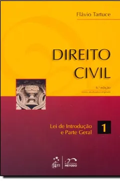 Livro Direito Civil. Lei De Introdução E Parte Geral 1 - Resumo, Resenha, PDF, etc.