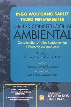 Livro Direito Constitucional Ambiental - Resumo, Resenha, PDF, etc.