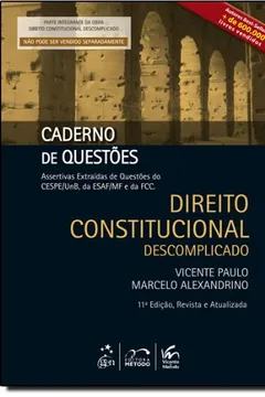 Livro Direito Constitucional Descomplicado (+ Caderno De Questões) - Resumo, Resenha, PDF, etc.