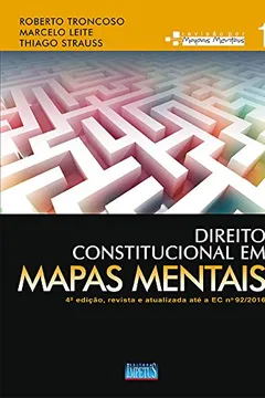Livro Direito Constitucional em Mapas Mentais - Volume 1 - Resumo, Resenha, PDF, etc.