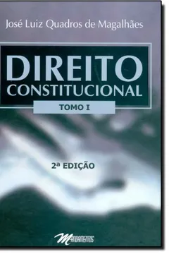 Livro Direito Constitucional - Tomo I - Resumo, Resenha, PDF, etc.