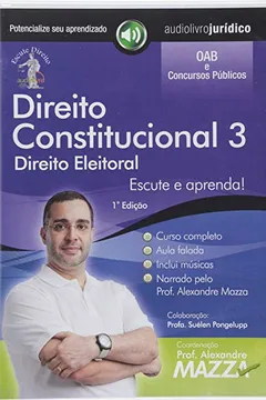 Livro Direito Constitucional - Volume 3 - Resumo, Resenha, PDF, etc.