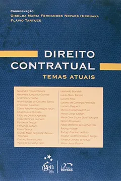 Livro Direito Contratual - Temas Atuais - Resumo, Resenha, PDF, etc.