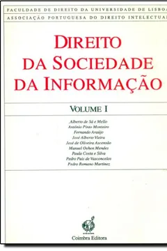 Livro Direito Da Sociedade Da Informação - Vol.1 - Resumo, Resenha, PDF, etc.