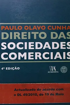 Livro Direito Das Sociedades Comerciais - Resumo, Resenha, PDF, etc.