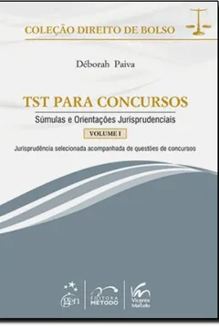 Livro Direito De Bolso - Tst Para Concursos - V. 01 - Resumo, Resenha, PDF, etc.