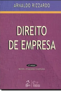 Livro Direito De Empresa - Resumo, Resenha, PDF, etc.