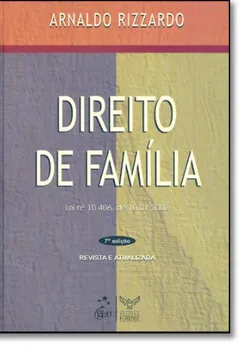 Livro Direito De Família. Lei Nº 10406 De 10.01.2002 - Resumo, Resenha, PDF, etc.